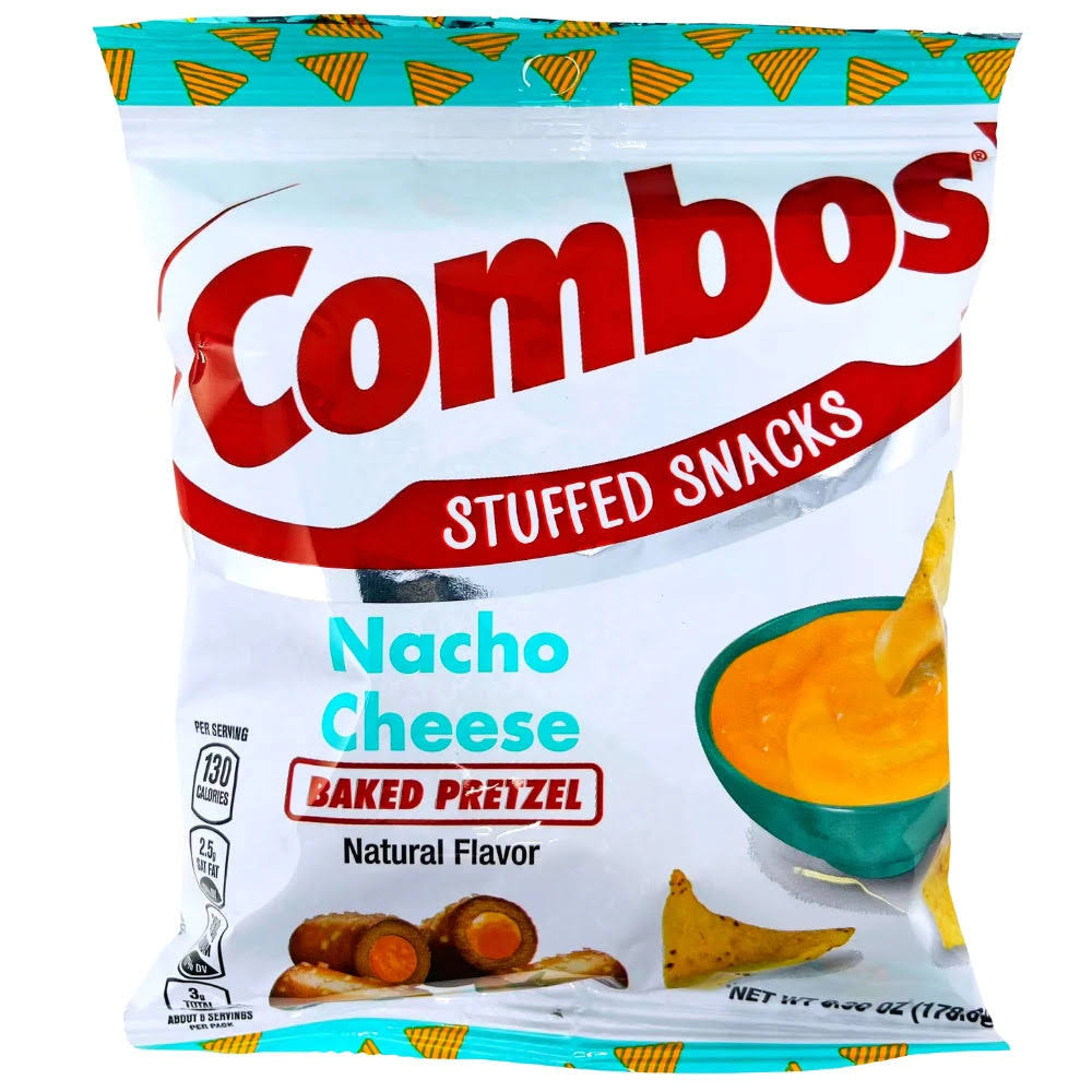 Combos Ranch Dip Baked Pretzel Stuffed Snacks 6.3oz