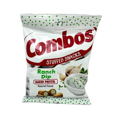 Combos Ranch Dip Baked Pretzel Stuffed Snacks 6.3oz