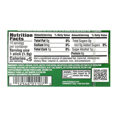 Trident Sugar Free Spearmint Gum 14 Count Package