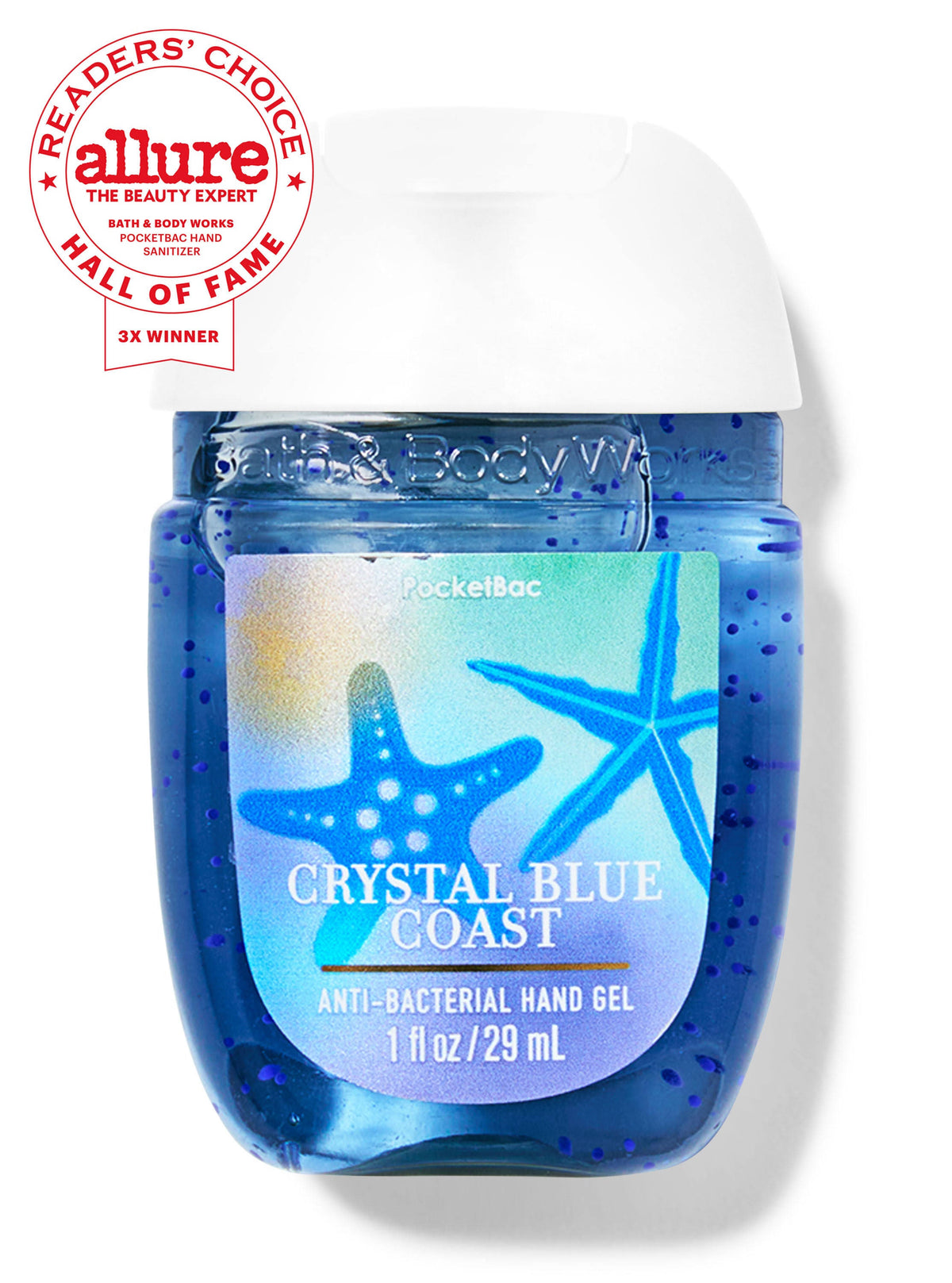 Bath & Body Works Crystal Blue Coast Pocketbac Hand Sanitizer