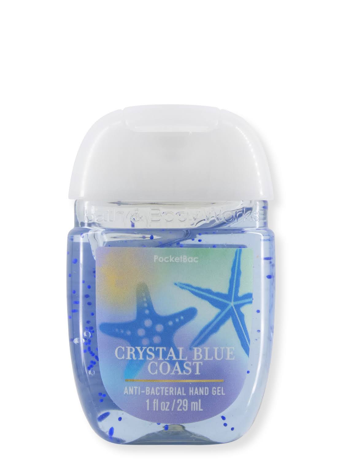 Bath & Body Works Crystal Blue Coast Pocketbac Hand Sanitizer