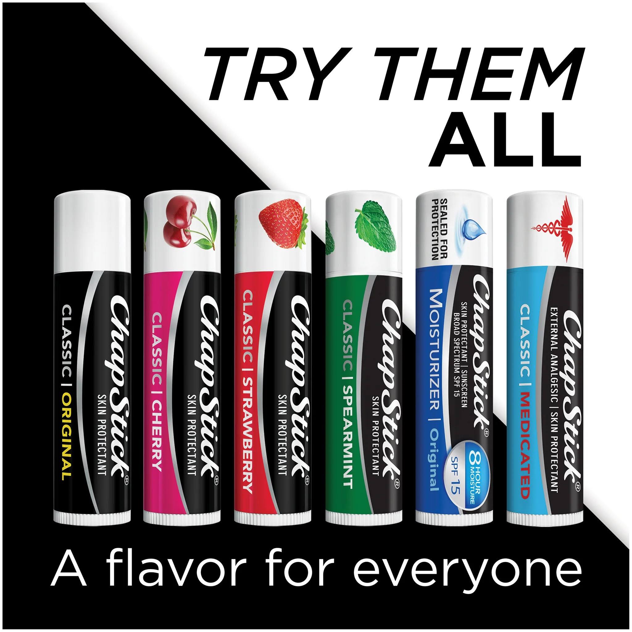 Chapstick Classic Medicated Lip Balm Tube - 0.15 oz