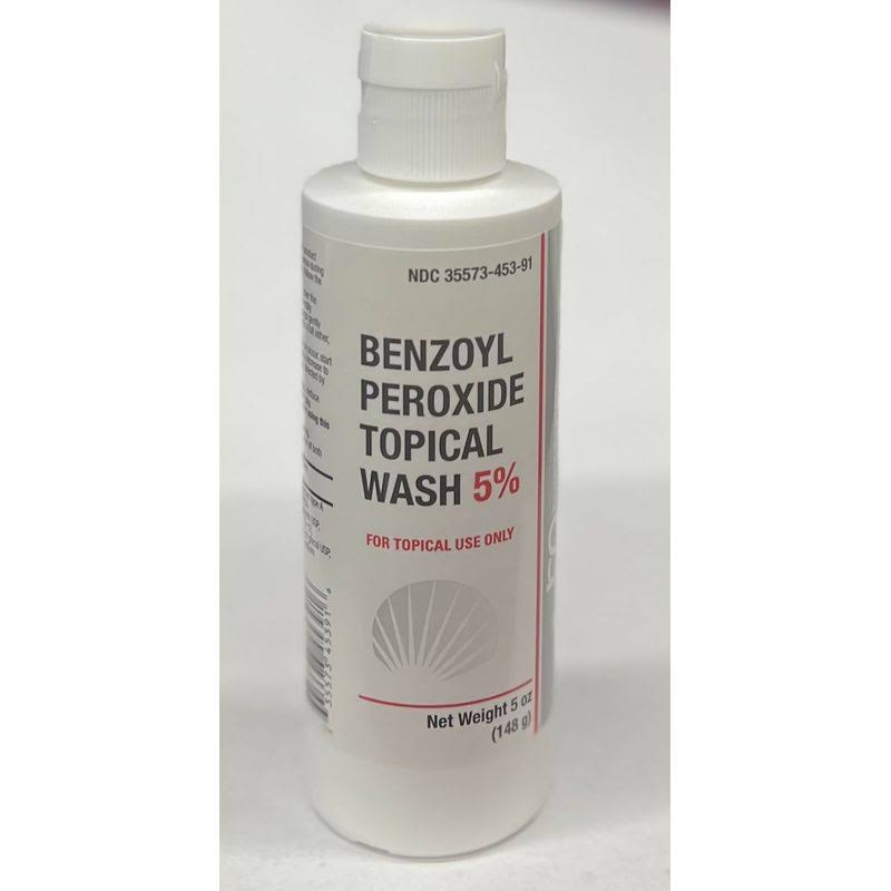 Benzoyl Peroxide 5% Topical Wash 5 oz by Burelpharma