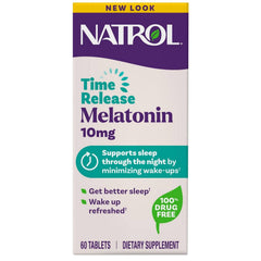 Natrol Melatonin Advanced Sleep 10 Mg Supplement (60 Tablets)