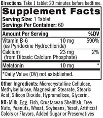 Natrol Melatonin Advanced Sleep 10 Mg Supplement (60 Tablets)