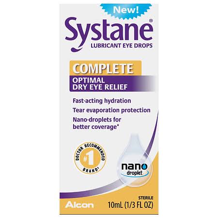 Systane Complete Eye Drops Eye Drops, 10 Ml