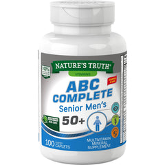 Nature's Truth ABC Complete Senior Men's 50+ 100 Caplets