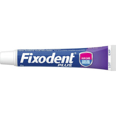 Denture Adhesive Fixodent Plus Gum Care Cream 2 oz.