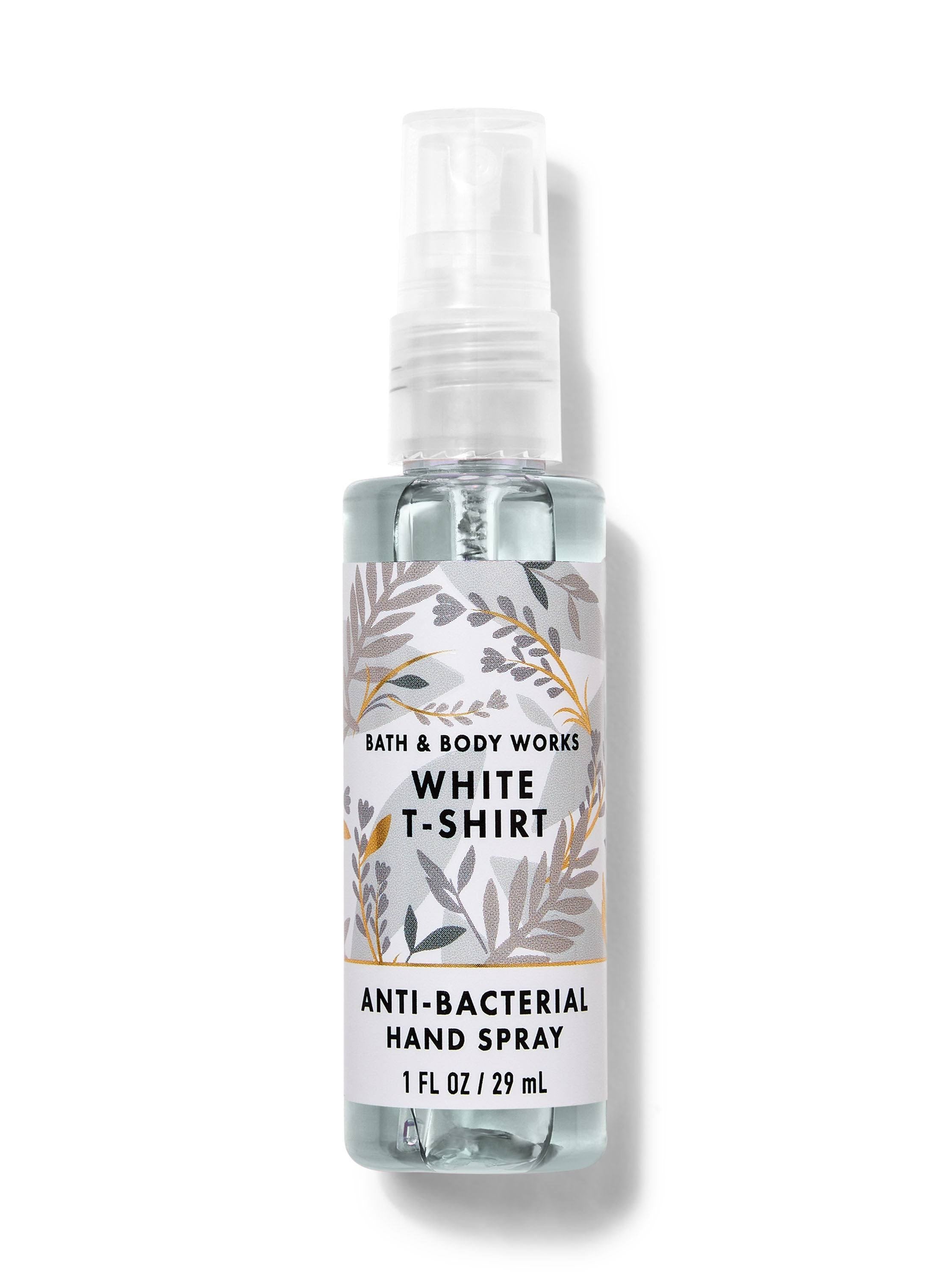 Bath & Body Works White T-Shirt Hand Sanitizer Spray