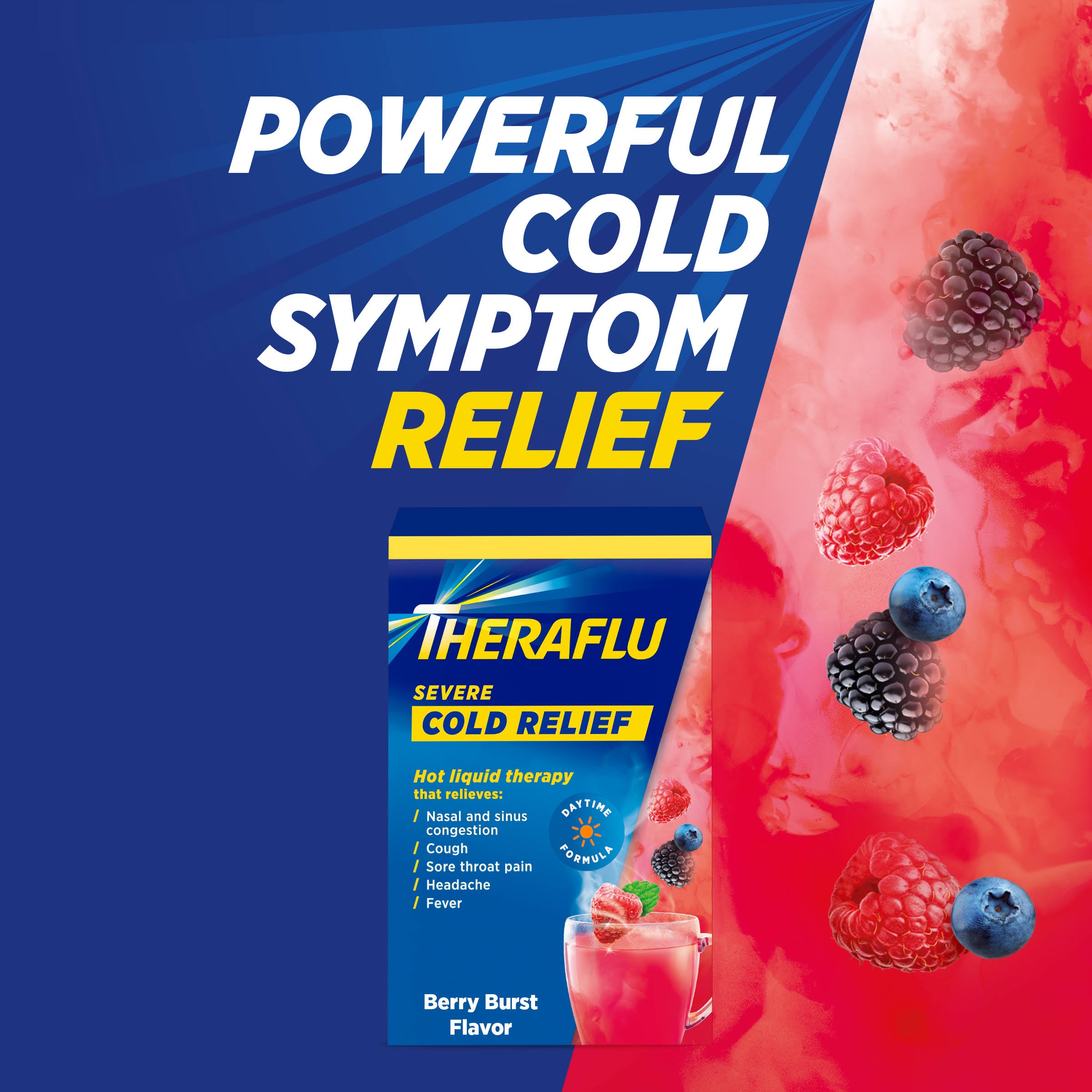 Theraflu Daytime Severe Cold & Cough, 6 Packets