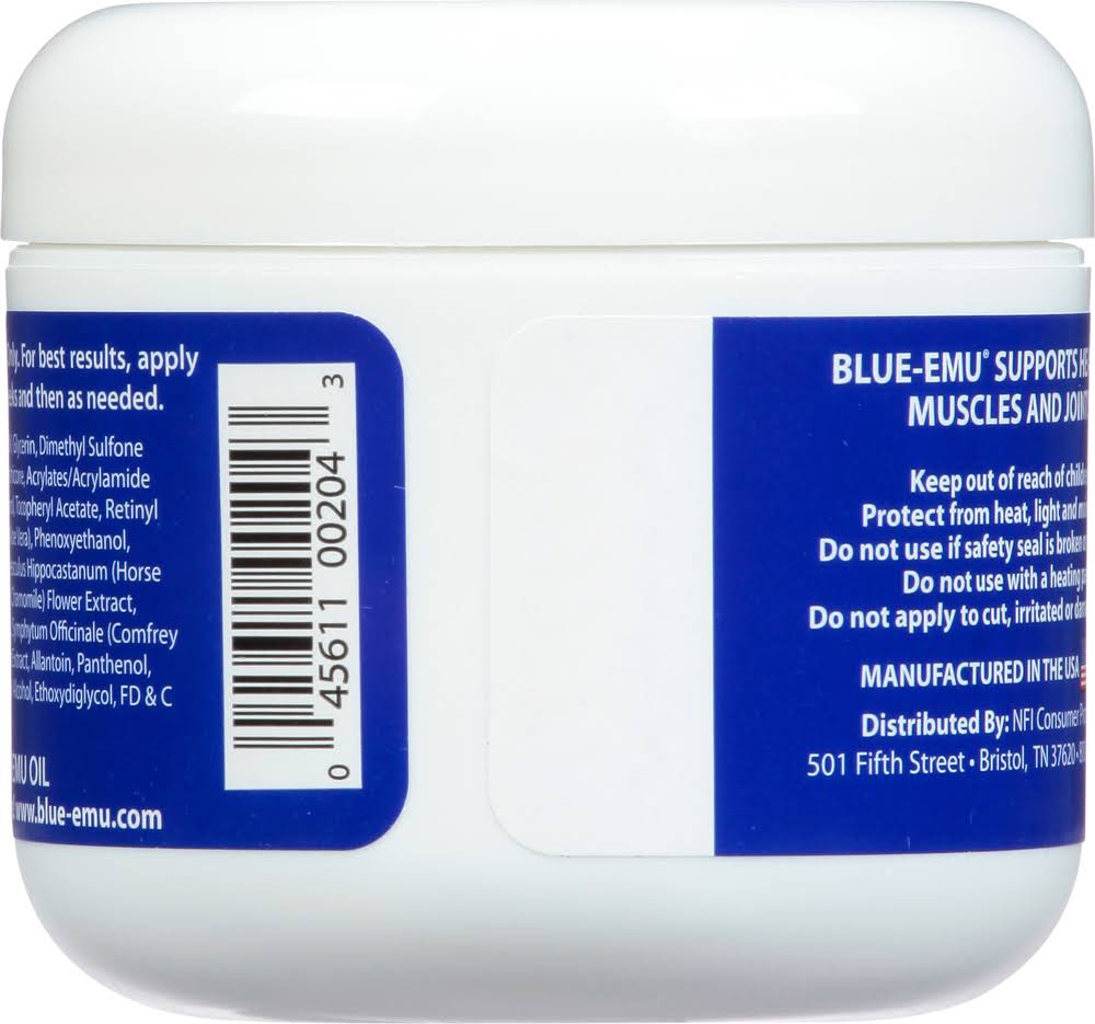 Blue-Emu Original Super Strength Pain Relieving Cream - 4 oz jar