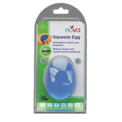Nova Medium Hand Squeeze Egg - Blue