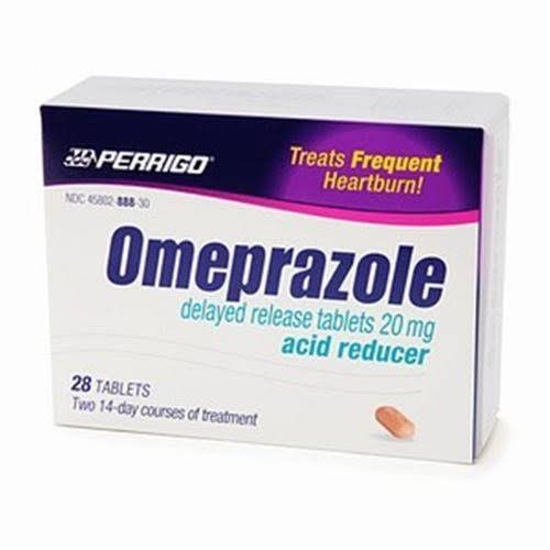 Omeprazole 20mg Dr Tablet 28ct Perrigo