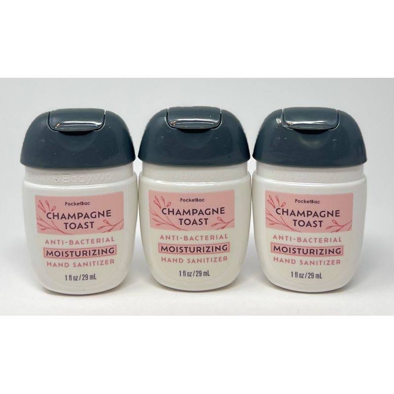 Bath & Body Works Champagne Toast Moisturizing Pocketbac Hand Sanitizer