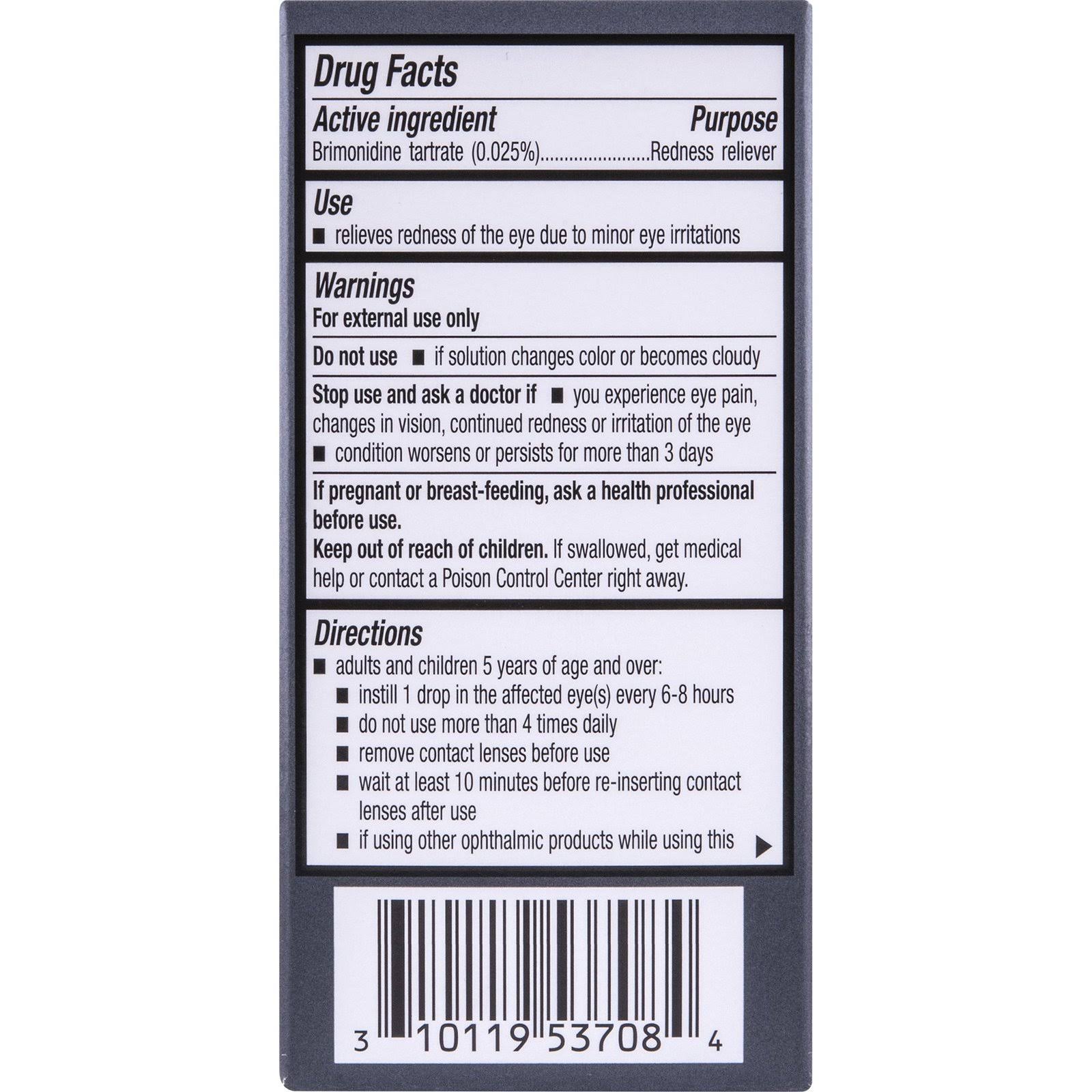 Lumify Redness Reliever Eye Drops 0.08 fl oz