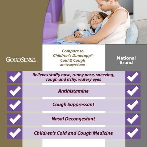 Goodsense Nite Time Cold and Cough Relief Liquid 4 oz.