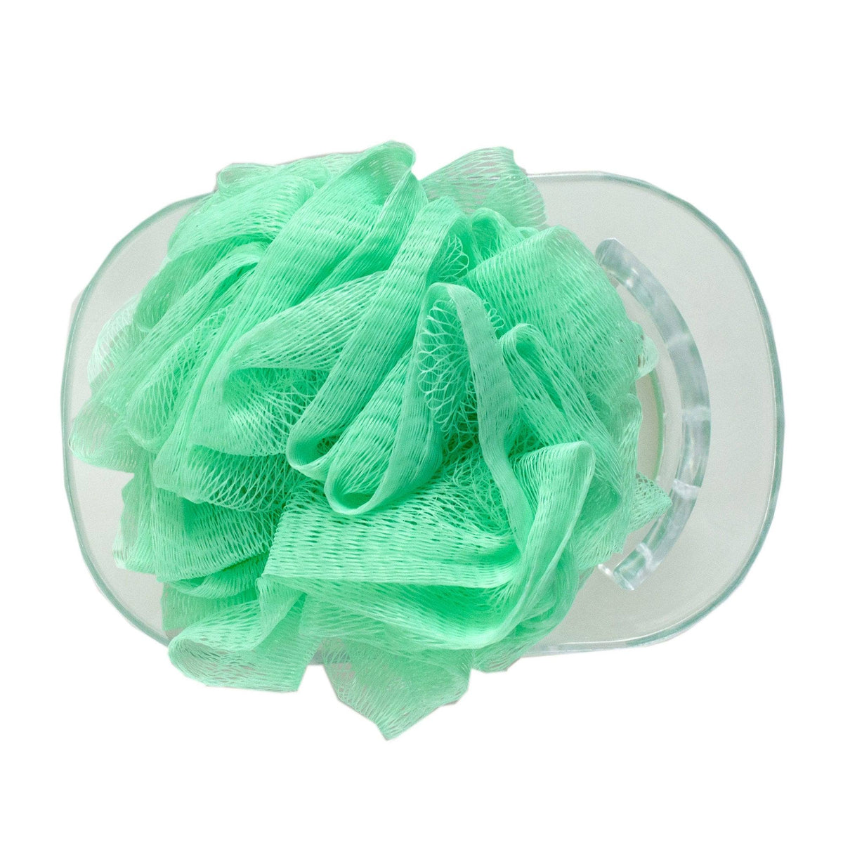 Body Scrubber with Tray in Assorted Colors