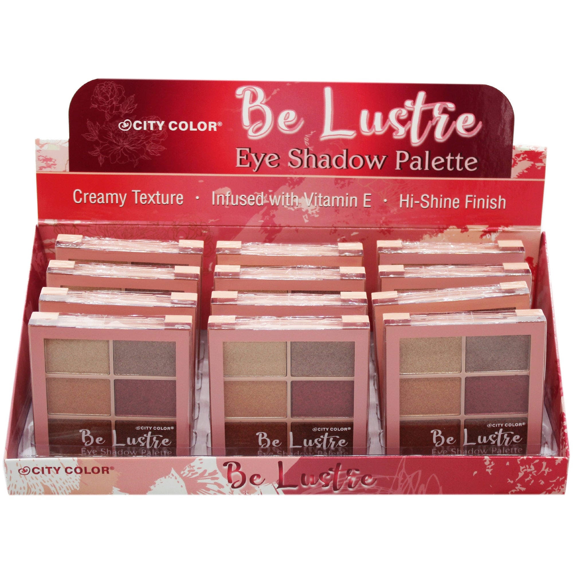 Be Lustre Chocolate Orchids Eyeshadow Palette in Countertop Display