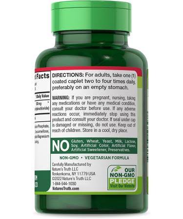 Nature's Truth L Lysine 500mg 130 Caplets