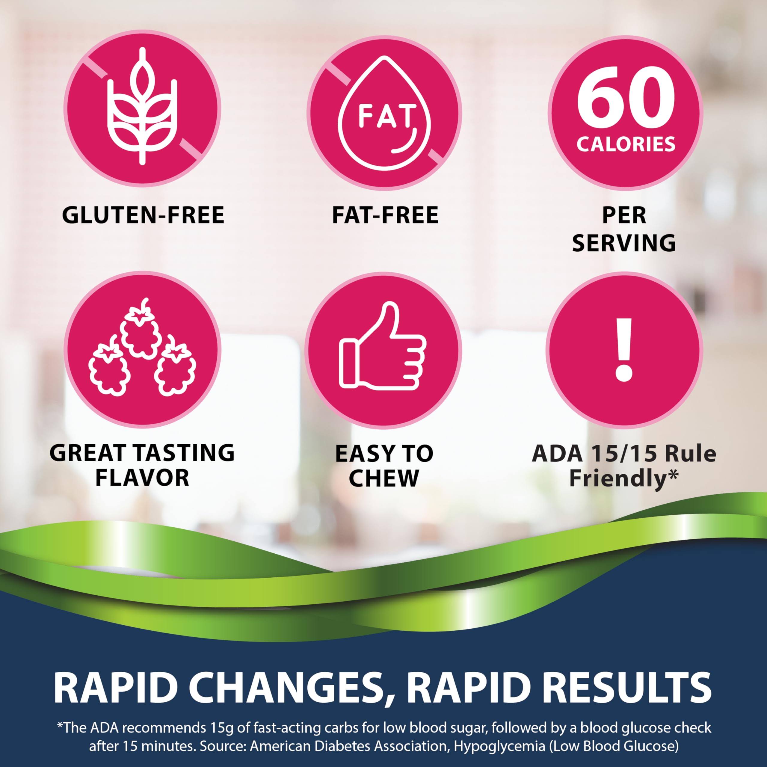TRUEplus 50 Raspberry Glucose Tablets