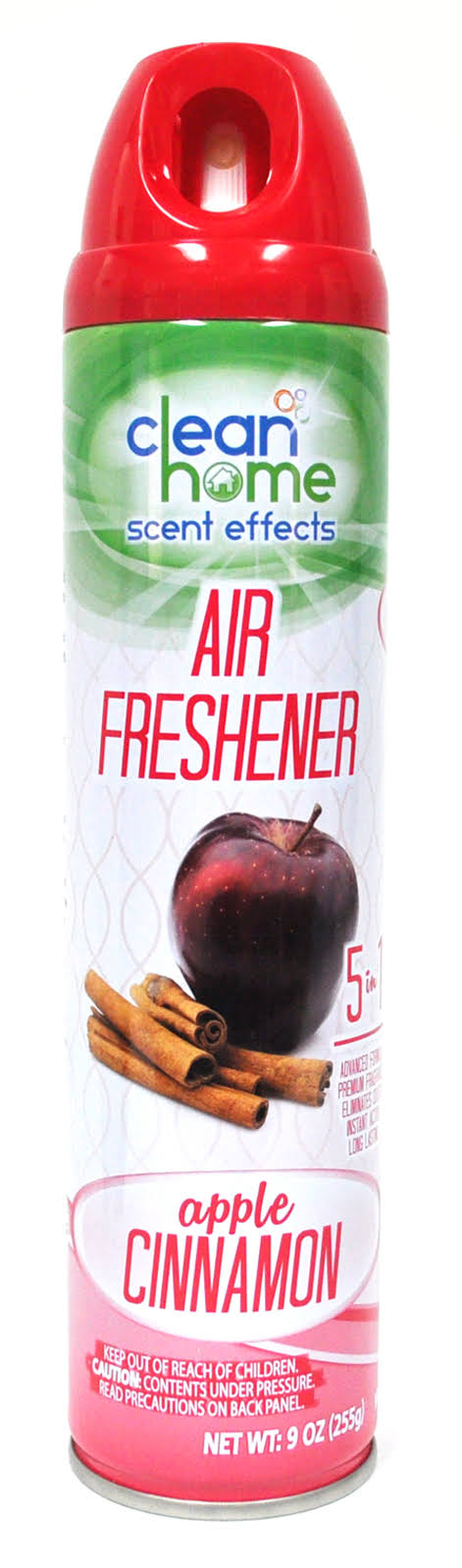 Clean Home Scent Effects Apple Cinnamon Eliminator Air Freshener Spray