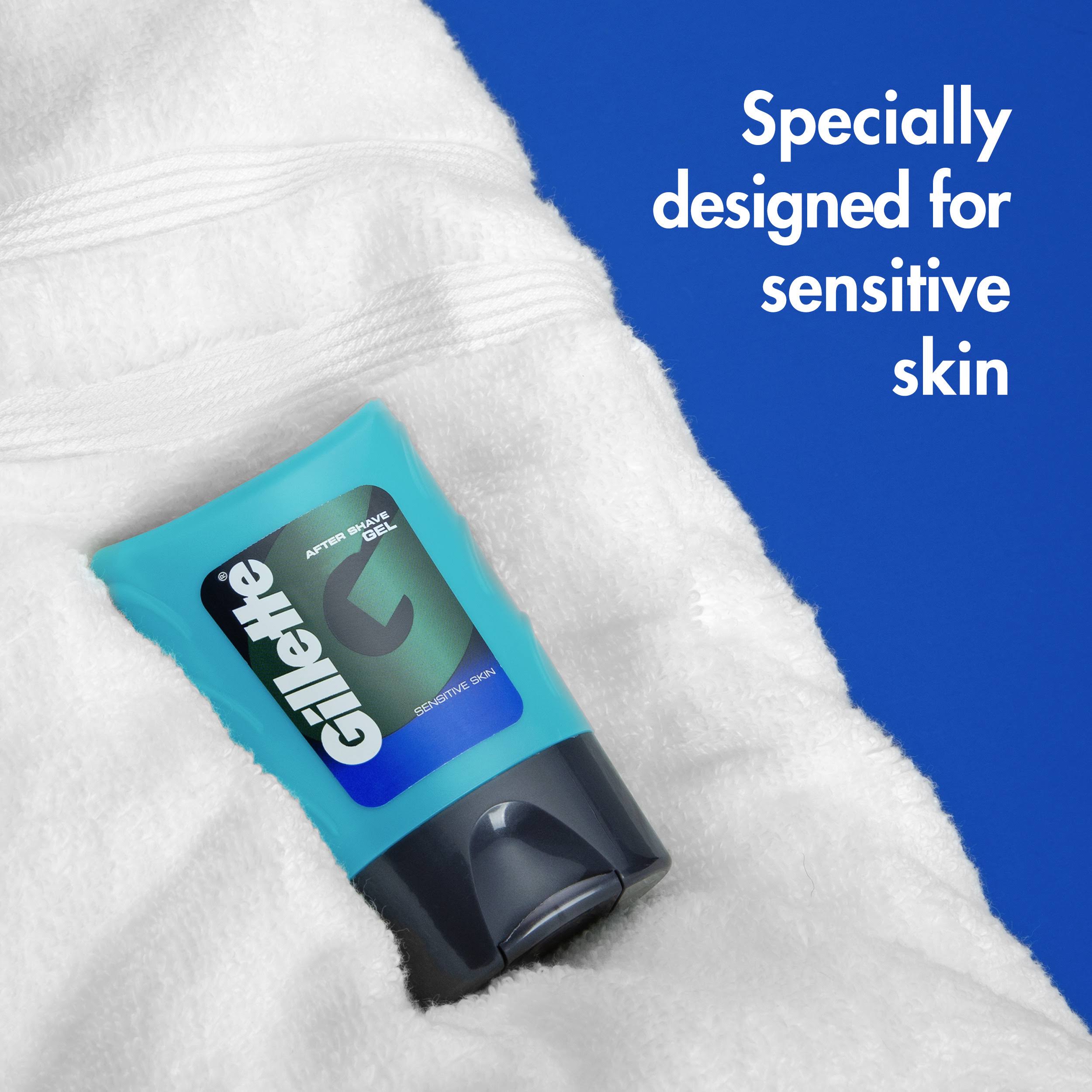 Gillette Sensitive Skin After Shave Gel - 2.5 fl oz tube