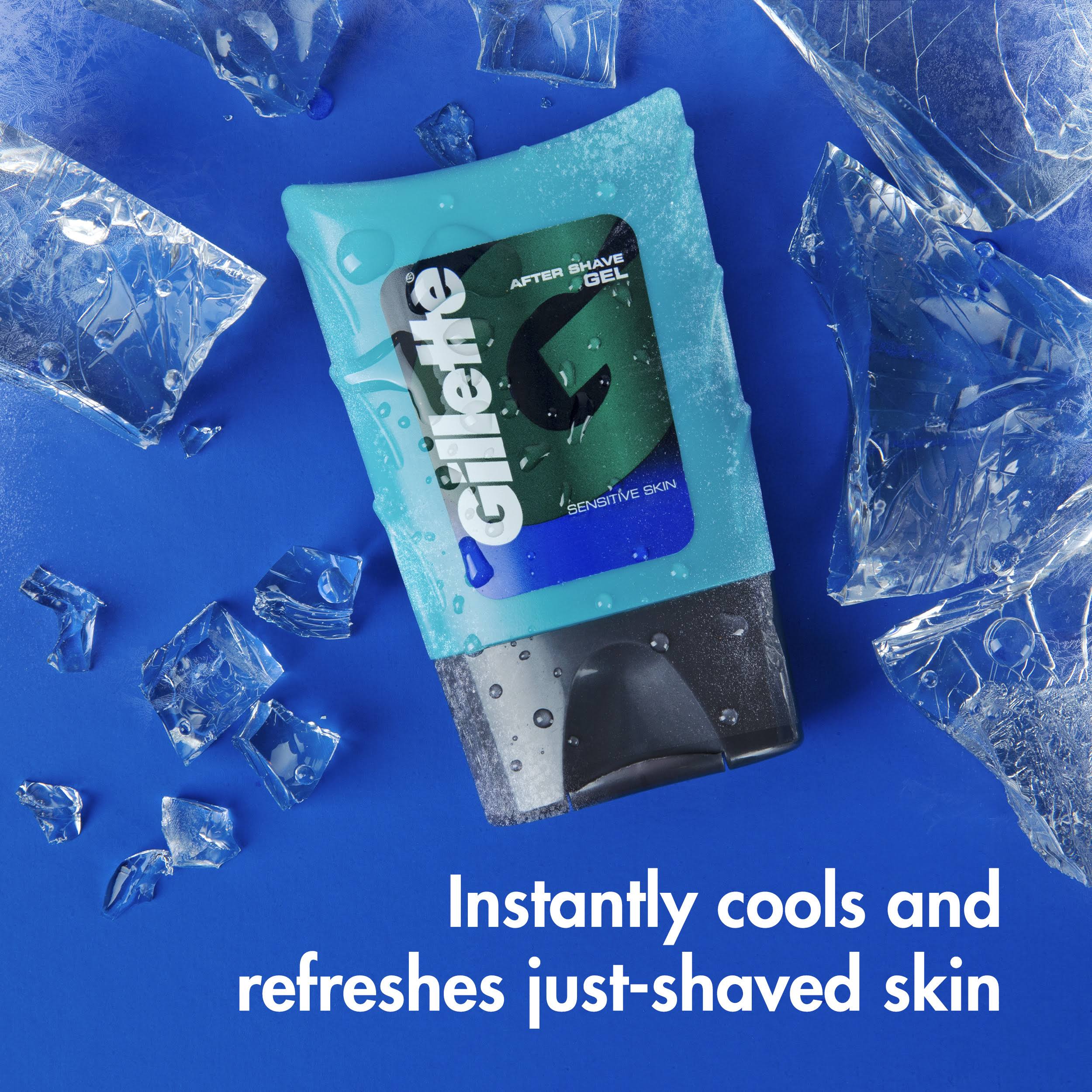 Gillette Sensitive Skin After Shave Gel - 2.5 fl oz tube