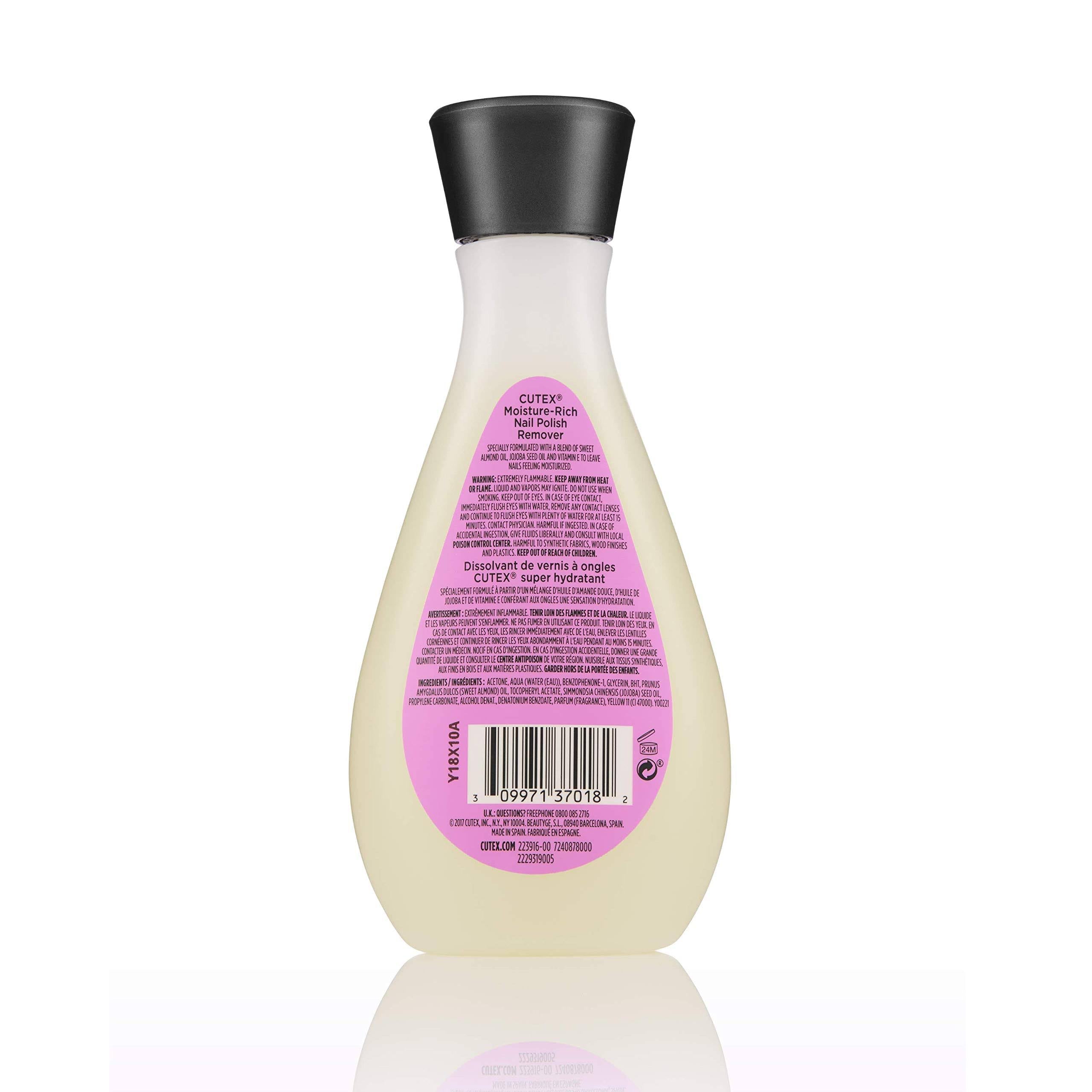 Cutex Nail Polish Remover - Moisture-Rich - 6.7 oz
