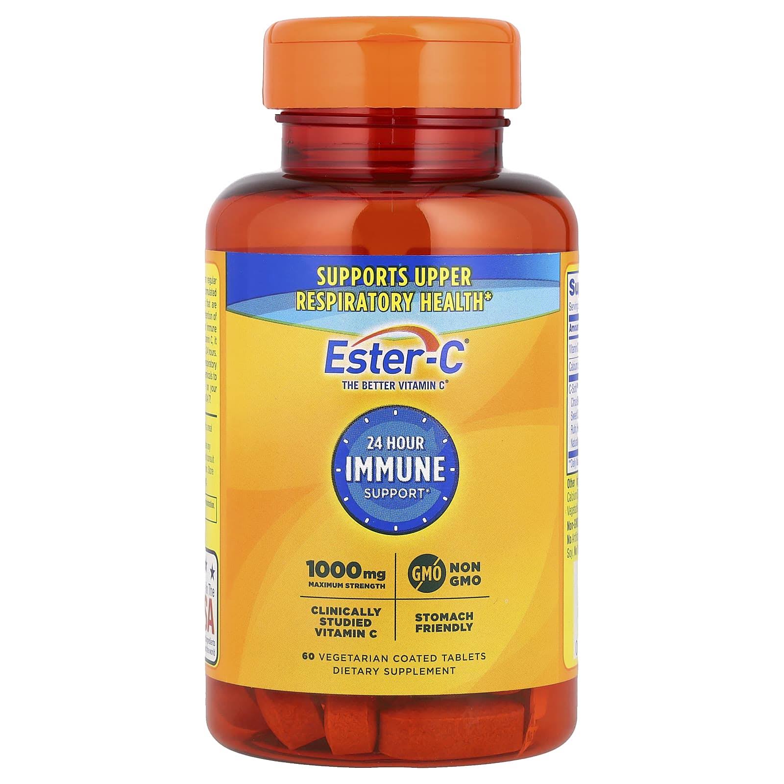 Ester-C 1000 mg Coated Tablets, 60 EA