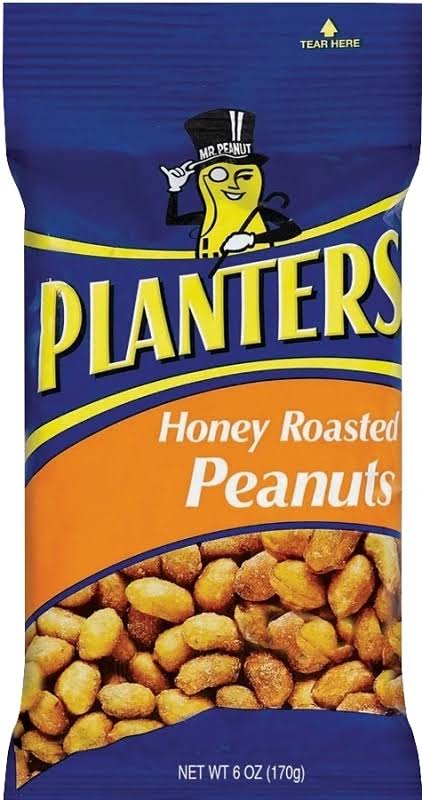 Planters Honey Roasted Peanuts 6 oz