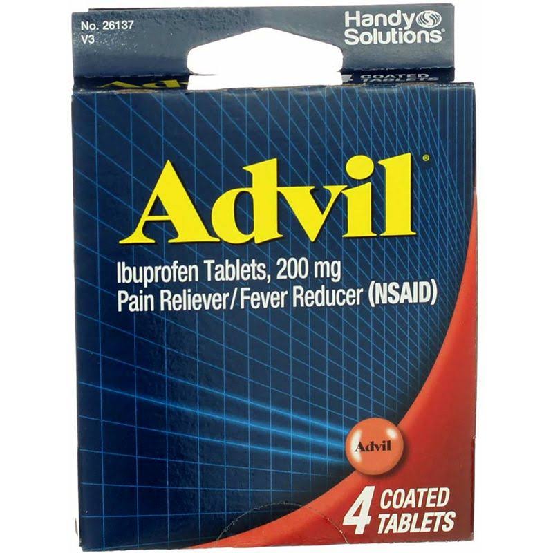 Advil 4 Coated Tablets