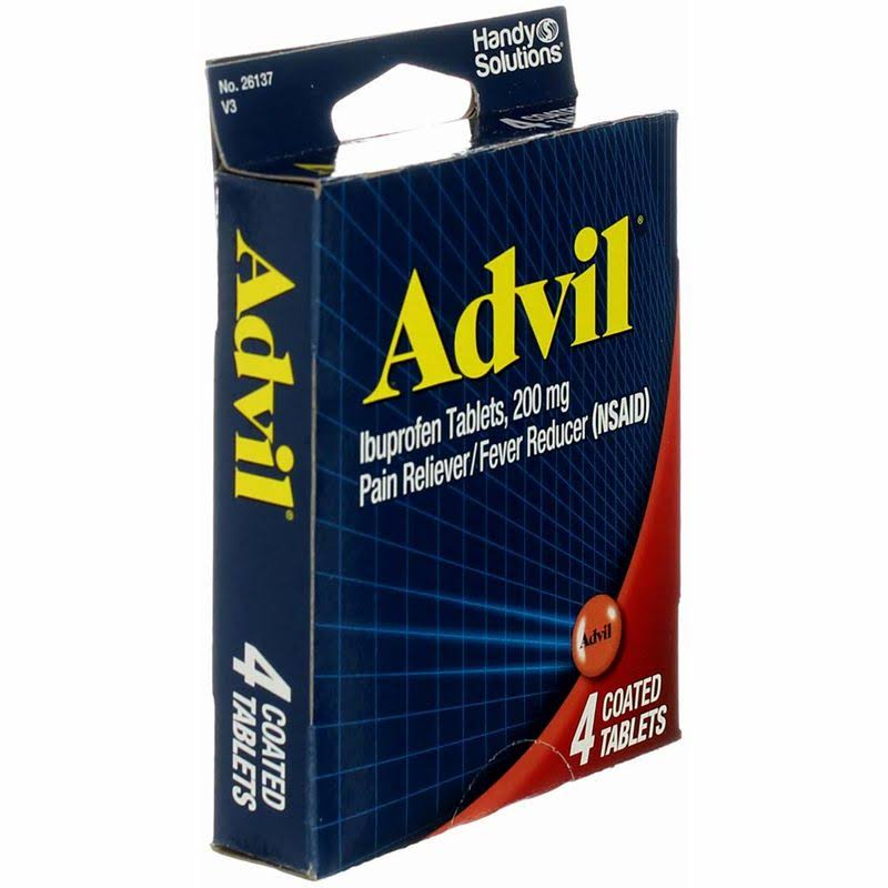 Advil 4 Coated Tablets