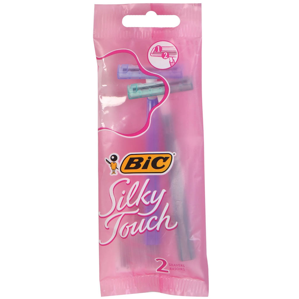 Bic Silky Touch 2 Pack Razors