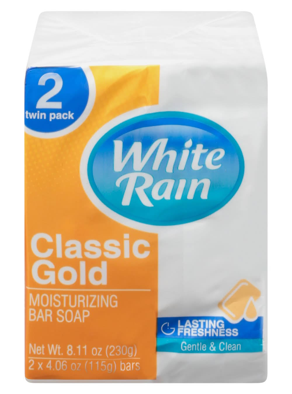 White Rain Bar Soap - Classic Gold 2 Ct