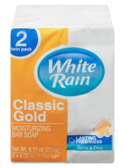 White Rain Bar Soap - Classic Gold 2 Ct