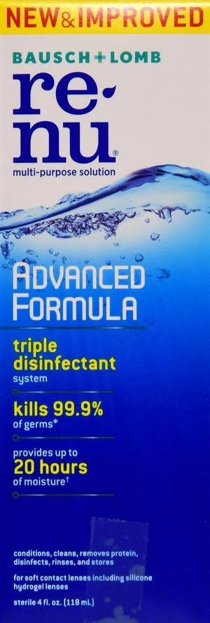 Renu Advanced Formula Multi-Purpose Solution 4 fl oz