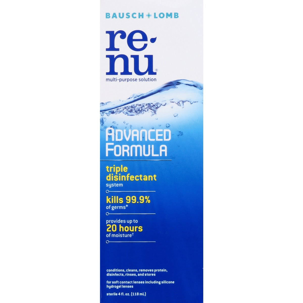 Renu Advanced Formula Multi-Purpose Solution 4 fl oz