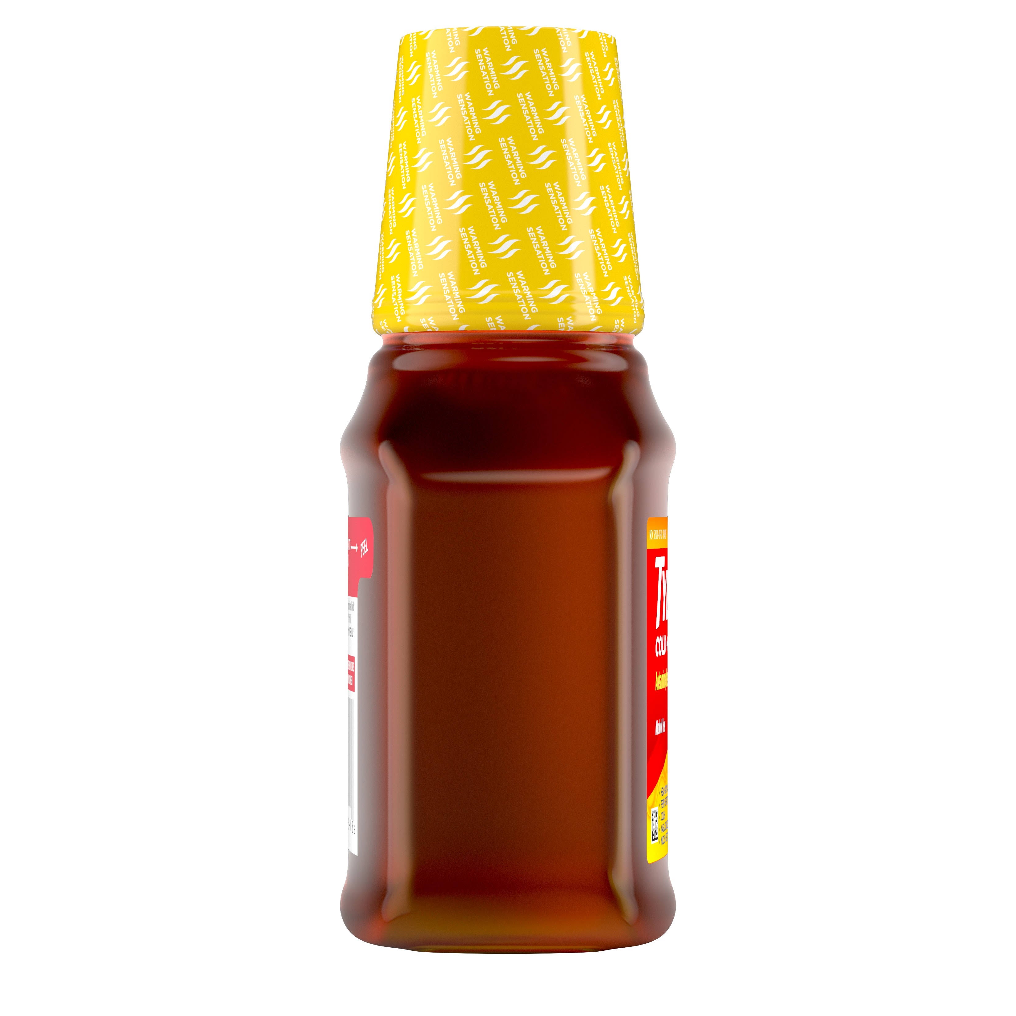 Tylenol Cold + Flu Severe Warming Honey Lemon Liquid, 8 Oz.