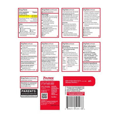 Tylenol Cold + Flu Severe Warming Honey Lemon Liquid, 8 Oz.