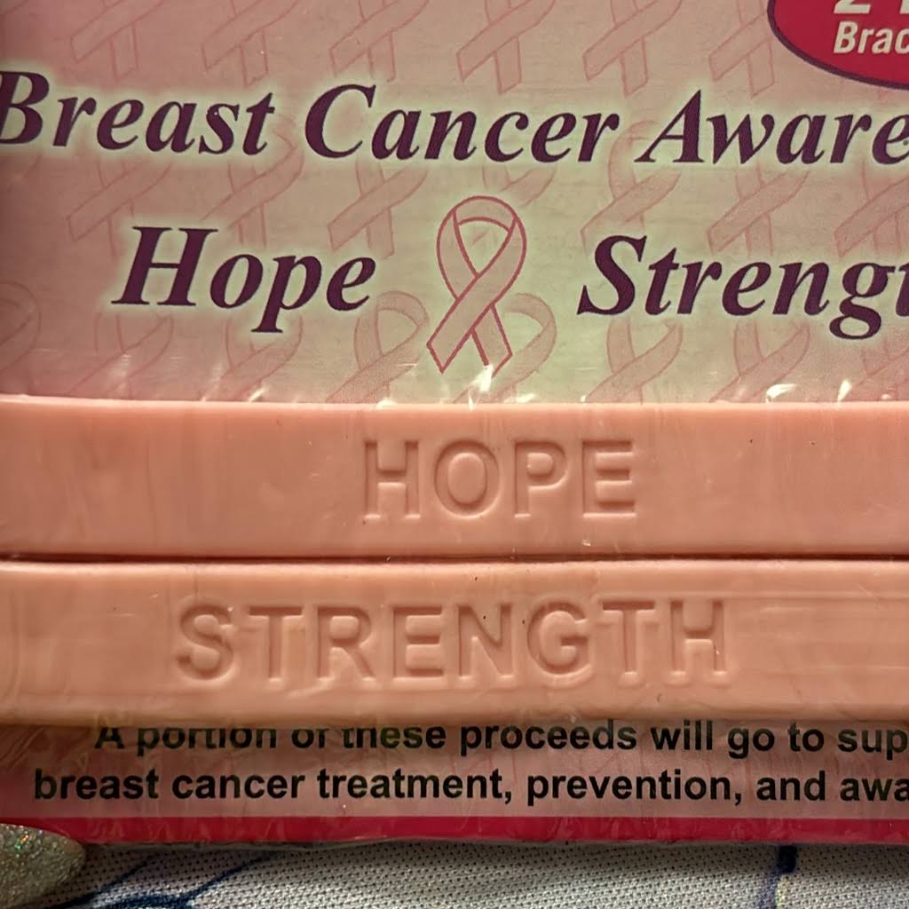 Breast Cancer Awareness Band Bracelet (Pack of 72)