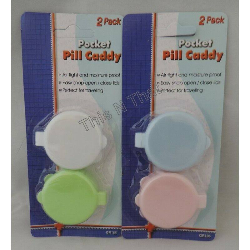 Pocket Pill Caddy Set