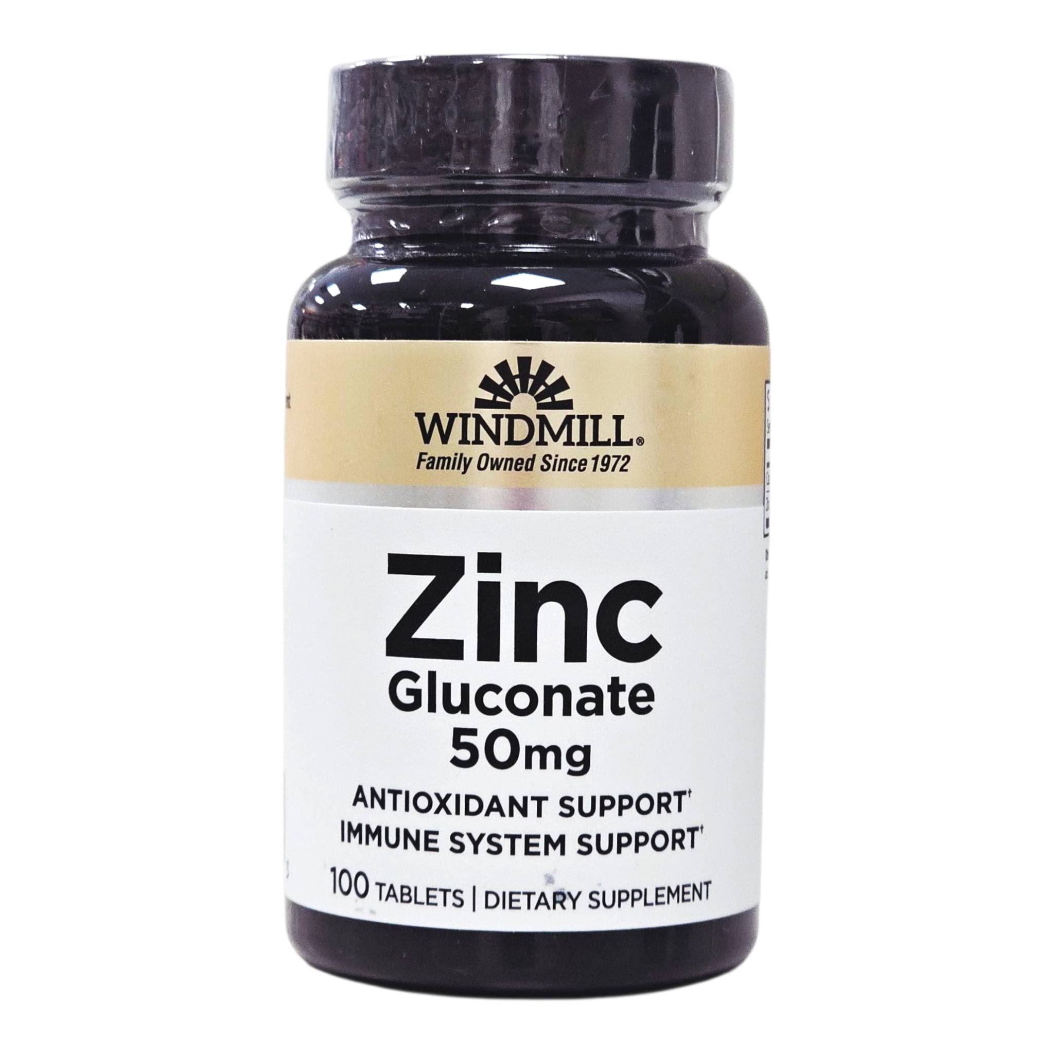 Windmill Zinc Gluconate 50 Mg - 100 Tablets