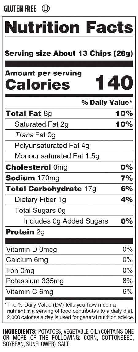 Herr's Kettle Cooked Original Potato Chips (2.5 oz)