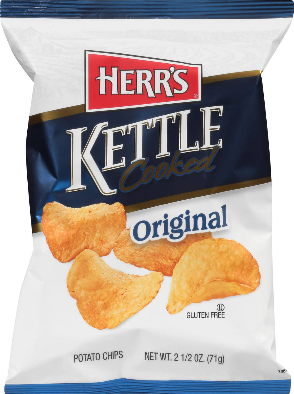 Herr's Kettle Cooked Original Potato Chips (2.5 oz)