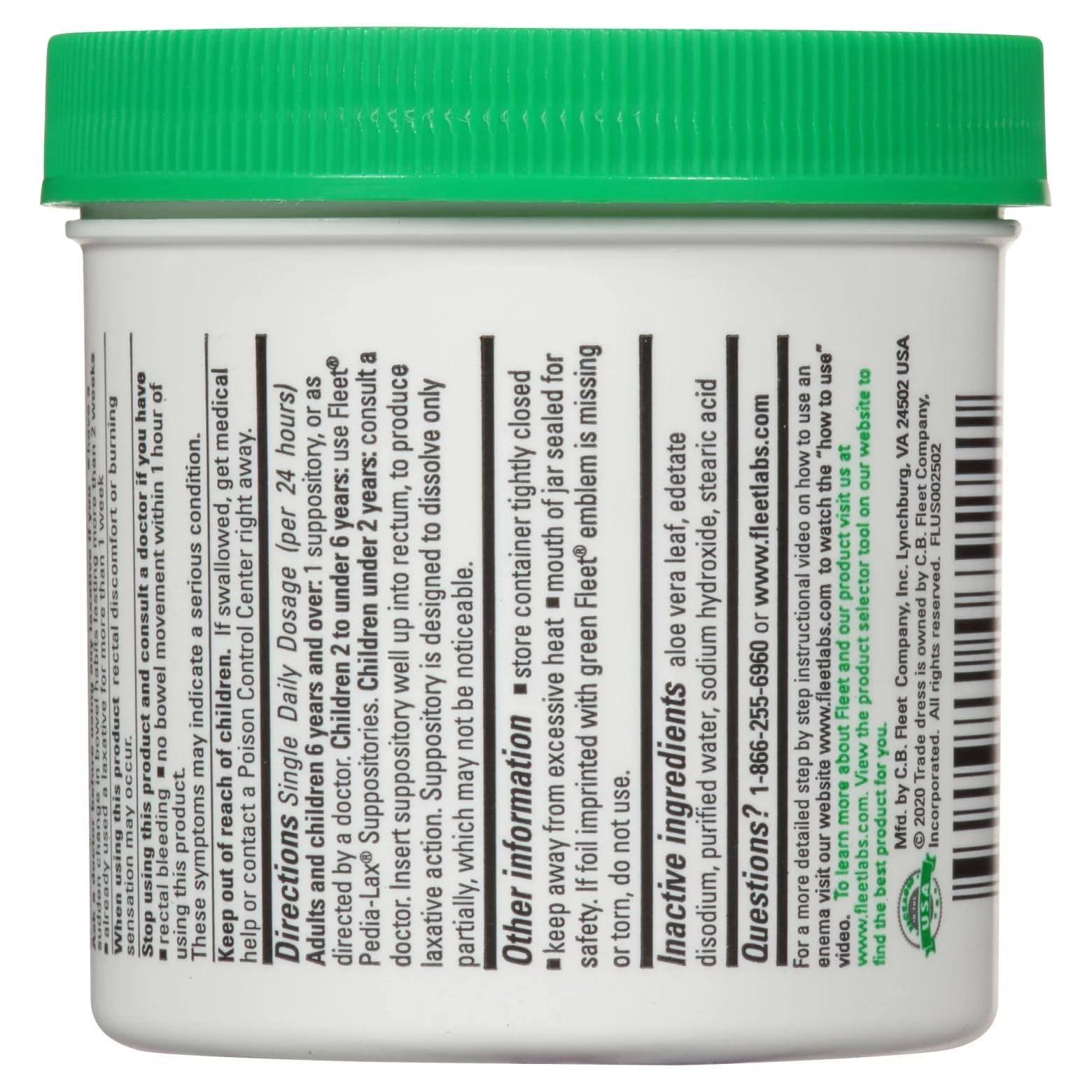 Fleet Glycerin Suppositories Adult 24