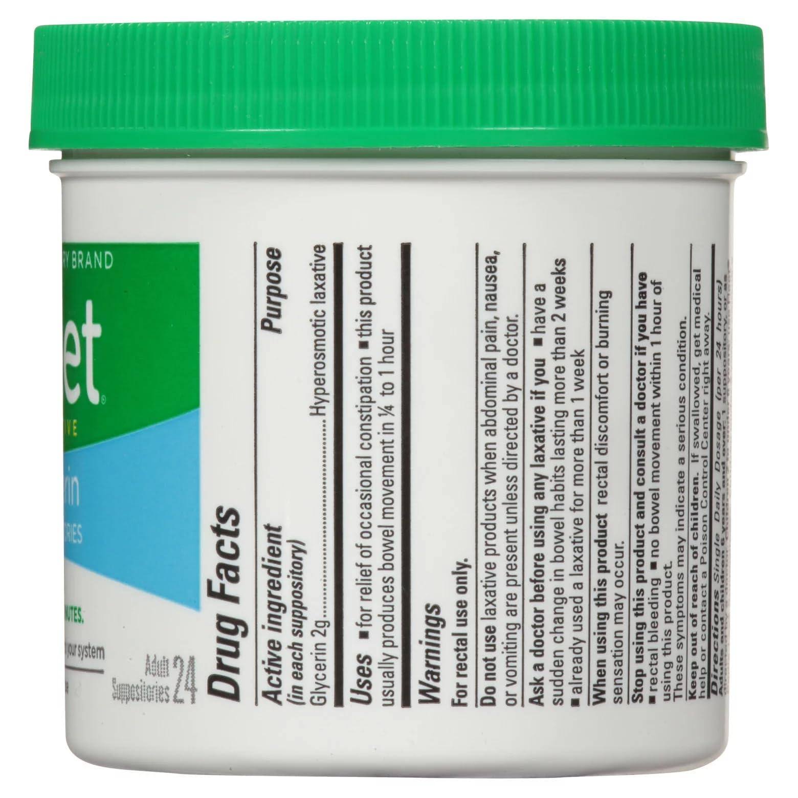 Fleet Glycerin Suppositories Adult 24