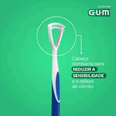 GUM Dual-Action Tongue Cleaner