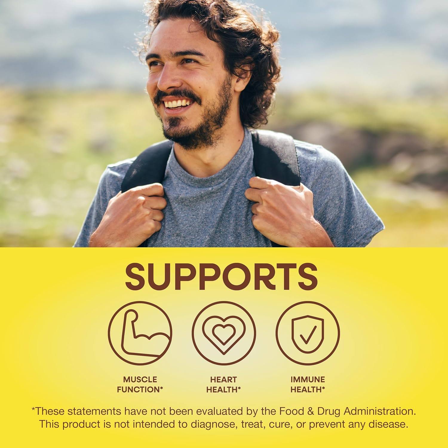 Alive! Men's Gummy Multivitamin | Nature's Way 60 Gummies / Fruit