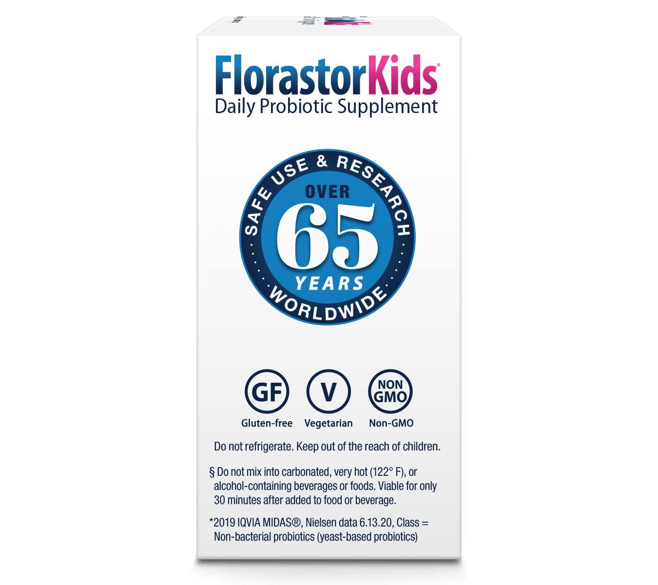 Florastor Kids Daily Probiotic Supplement