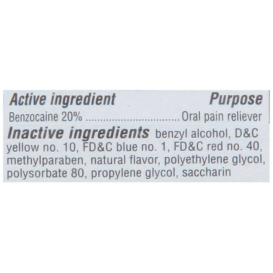 Anbesol Instant Oral Pain Relief Maximum Strength Liquid 0.41 fl oz